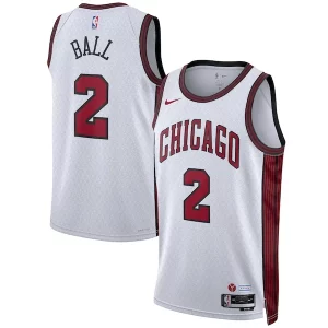 Magnificent Lonzo Ball Chicago Bulls Nike Unisex 2022/23 Swingman Jersey   City Edition   White a must - have for collectors