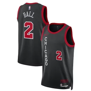 Premium Lonzo Ball Chicago Bulls Nike Unisex 2023/24 Swingman Jersey   Black   City Edition for passionate basketball fans