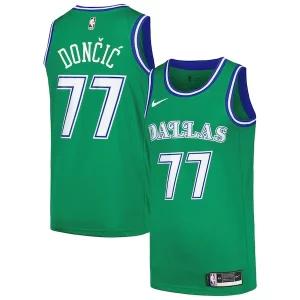 Premium Luka Dončić Dallas Mavericks Nike Swingman Player Jersey   Classic Edition   Green for passionate basketball fans