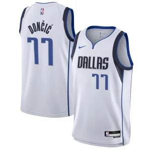 Fantastic Luka Dončić Dallas Mavericks Nike Youth Swingman Jersey   Association Edition   White a must - have for collectors