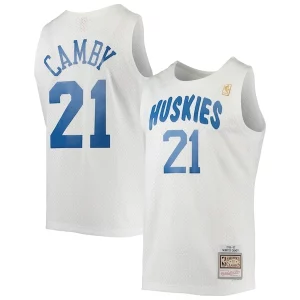 Magnificent Marcus Camby Toronto Raptors 1996/97 Hardwood Classics Swingman Jersey   White a must - have for collectors