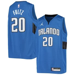 Stunning Markelle Fultz Orlando Magic Jordan Brand Youth 2020/21 Swingman Jersey   Statement Edition   Blue to elevate your game - day look