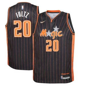 Stunning Markelle Fultz Orlando Magic Nike Youth Swingman Jersey   City Edition   Anthracite perfect for showing team spirit