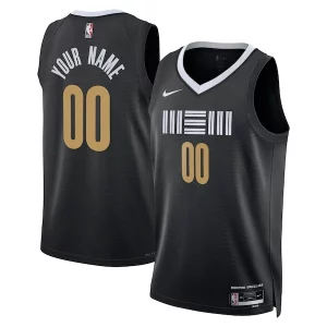 Charming Memphis Grizzlies Nike Unisex 2023/24 Custom Swingman Jersey   Black   City Edition to elevate your game - day look