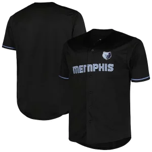 Premium Memphis Grizzlies Profile Big & Tall Pop Jersey   Black for passionate basketball fans