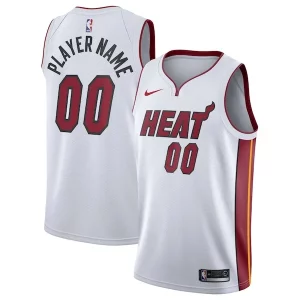 Premium Miami Heat Nike 2020/21 Swingman Custom Jersey   Association Edition   White to elevate your game - day look