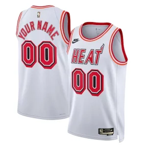 Gorgeous Miami Heat Nike Unisex 2022/23 Custom Swingman Jersey   Classic Edition   White for ultimate sports enthusiasts