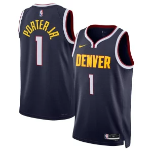Exquisite Michael Porter Jr. Denver Nuggets Nike Unisex Swingman Jersey   Association Edition   Navy perfect for showing team spirit
