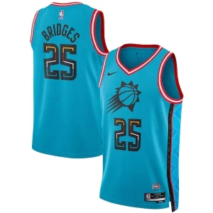 Exquisite Mikal Bridges Phoenix Suns Nike Unisex 2022/23 Swingman Jersey   City Edition   Turquoise perfect for showing team spirit