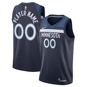 Superb Minnesota Timberwolves Nike Swingman Custom Jersey Navy   Icon Edition a must - have for collectors