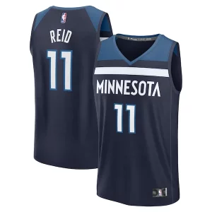 Fantastic Naz Reid Minnesota Timberwolves Fast Break Replica Player Jersey   Icon Edition   Navy to stand out at the arena