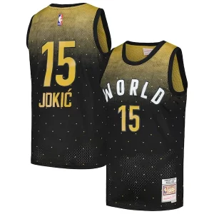 Superb Nikola Jokic 2016 NBA Rising Stars Challenge Hardwood Classics Swingman Jersey   Black for ultimate sports enthusiasts