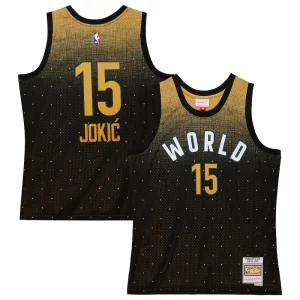 Exquisite Nikola Jokic Team World 2016 Hardwood Classics Rising Stars Swingman Jersey   Black to stand out at the arena