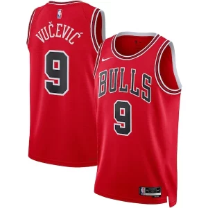 Superb Nikola Vucevic Chicago Bulls Nike Unisex Swingman Jersey   Icon Edition   Red for passionate basketball fans