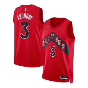 Exquisite OG Anunoby Toronto Raptors Nike Unisex Swingman Jersey   Association Edition   Red for ultimate sports enthusiasts