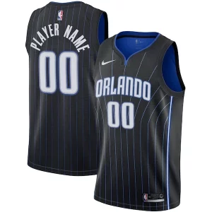 Superb Orlando Magic Nike 2020/21 Swingman Custom Jersey   Icon Edition   Black/White a must - have for collectors