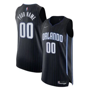 Exquisite Orlando Magic Nike 2021/22 Diamond Authentic Custom Jersey   Icon Edition   Black for passionate basketball fans