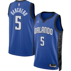Magnificent Paolo Banchero Orlando Magic Jordan Brand Unisex Swingman Jersey   Statement Edition   Blue a must - have for collectors