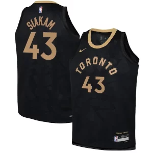 Magnificent Pascal Siakam Toronto Raptors Nike Youth 2022/23 Swingman Jersey   City Edition   Black a must - have for collectors