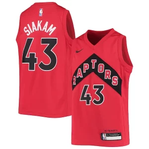 Charming Pascal Siakam Toronto Raptors Nike Youth Swingman Jersey   Icon Edition   Red/White perfect for showing team spirit