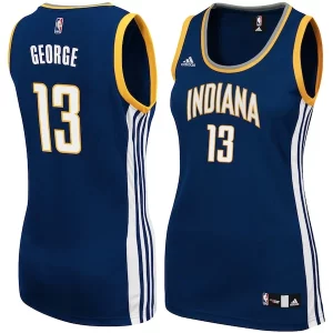 Fantastic Paul George Indiana Pacers adidas Women's Replica Jersey   Navy a must - have for collectors