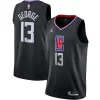 Exquisite Paul George LA Clippers Jordan Brand 2020/21 Swingman Jersey   Statement Edition   Black for ultimate sports enthusiasts