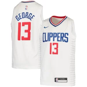 Gorgeous Paul George LA Clippers Nike Youth 2020/21 Swingman Jersey   Association Edition   White for ultimate sports enthusiasts