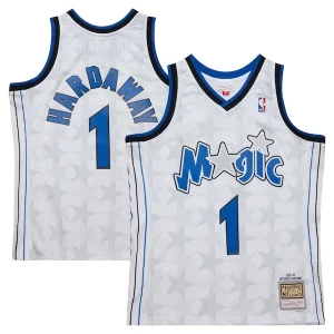 Fantastic Penny Hardaway Orlando Magic 1998/99 Hardwood Classics Swingman Jersey   White a must - have for collectors