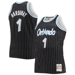 Magnificent Penny Hardaway Orlando Magic Big & Tall 1994/95 NBA 75th Anniversary Diamond Swingman Jersey   Black to elevate your game - day look