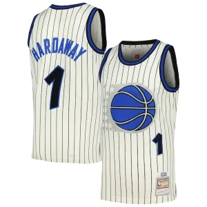Stunning Penny Hardaway Orlando Magic Chainstitch Swingman Jersey   Cream perfect for showing team spirit