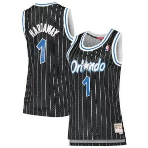 Superb Penny Hardaway Orlando Magic Women's 1994/95 Hardwood Classics Swingman Jersey   Black to stand out at the arena
