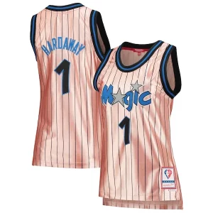 Magnificent Penny Hardaway Orlando Magic Women's 75th Anniversary Rose Gold 1993 Swingman Jersey   Pink for passionate basketball fans