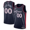 Gorgeous Philadelphia 76ers Nike Unisex 2023/24 Custom Swingman Jersey Navy City Edition for ultimate sports enthusiasts