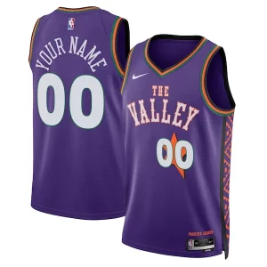Magnificent Phoenix Suns Nike Unisex 2024/25 Custom Swingman Jersey   City Edition   Purple perfect for showing team spirit