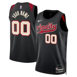 Gorgeous Portland Trail Blazers Nike Unisex 2023/24 Custom Swingman Jersey   Black   City Edition to elevate your game - day look