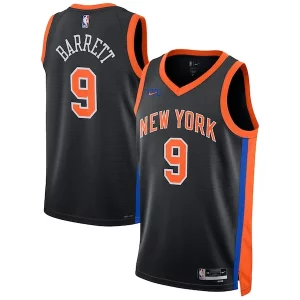 Stunning RJ Barrett New York Knicks Nike Unisex 2022/23 Swingman Jersey   City Edition   Black for ultimate sports enthusiasts