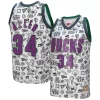 Superb Ray Allen Milwaukee Bucks 2000/01 Swingman Jersey   White perfect for showing team spirit