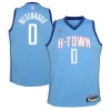 Exquisite Russell Westbrook Houston Rockets Nike Youth 2020/21 Swingman Jersey Blue   City Edition a must - have for collectors