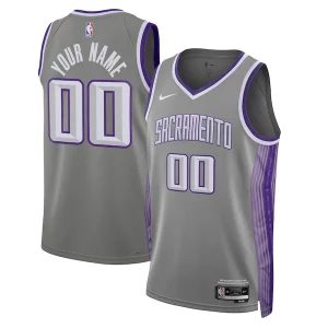 Gorgeous Sacramento Kings Nike Unisex 2022/23 Swingman Custom Jersey   City Edition   Black to elevate your game - day look