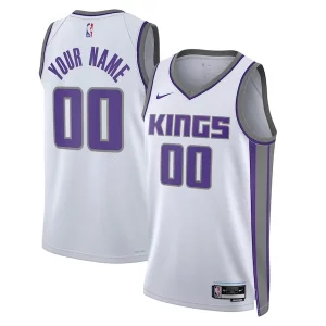 Charming Sacramento Kings Nike Unisex 2022/23 Swingman Custom Jersey White   Association Edition for passionate basketball fans