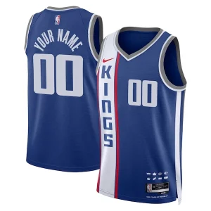Stunning Sacramento Kings Nike Unisex 2023/24 Custom Swingman Jersey   Blue   City Edition for ultimate sports enthusiasts