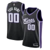 Exquisite Sacramento Kings Nike Unisex Swingman Custom Jersey   Icon Edition   Black to stand out at the arena