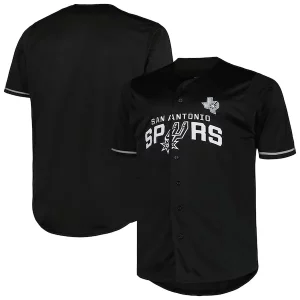 Superb San Antonio Spurs Profile Big & Tall Pop Jersey   Black to elevate your game - day look