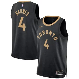 Superb Scottie Barnes Toronto Raptors Nike Unisex 2022/23 Swingman Jersey   City Edition   Black to stand out at the arena