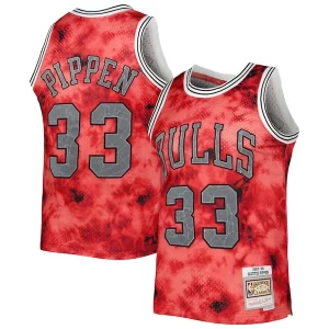 Fantastic Scottie Pippen Chicago Bulls 1997/98 Galaxy Swingman Jersey   Red for passionate basketball fans