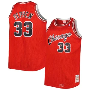 Gorgeous Scottie Pippen Chicago Bulls Big & Tall Hardwood Classics 2003/04 Swingman Jersey   Red for passionate basketball fans