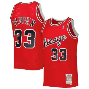 Superb Scottie Pippen Chicago Bulls Hardwood Classics 2003 04 Swingman Jersey   Red for ultimate sports enthusiasts