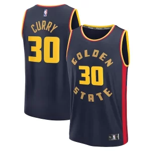Charming Stephen Curry Golden State Warriors 2024/25 Fast Break Player Jersey   City Edition   Navy for passionate basketball fans