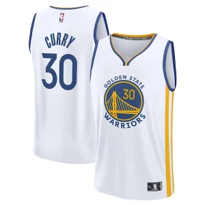 Gorgeous Stephen Curry Golden State Warriors Youth Fast Break Replica Jersey   Association Edition   White for ultimate sports enthusiasts