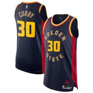 Magnificent Stephen Curry Golden State Warriors Nike 2024/25 Authentic Player Jersey   City Edition   Navy to elevate your game - day look